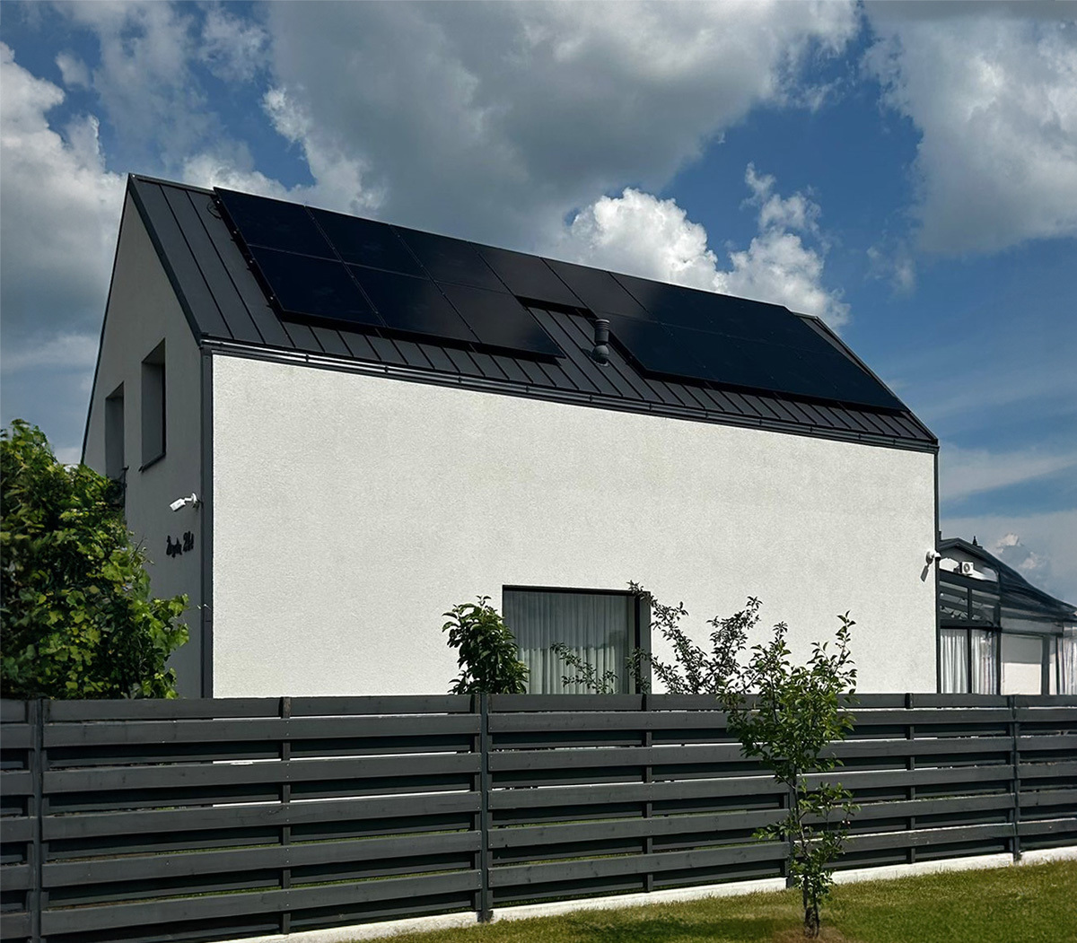 Saulės elektrinės moduliai