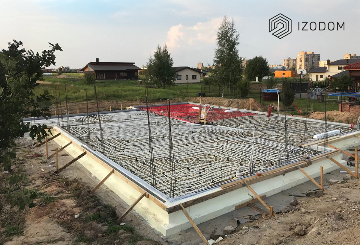 Plokštuminiai pamatai namui iš blokelių