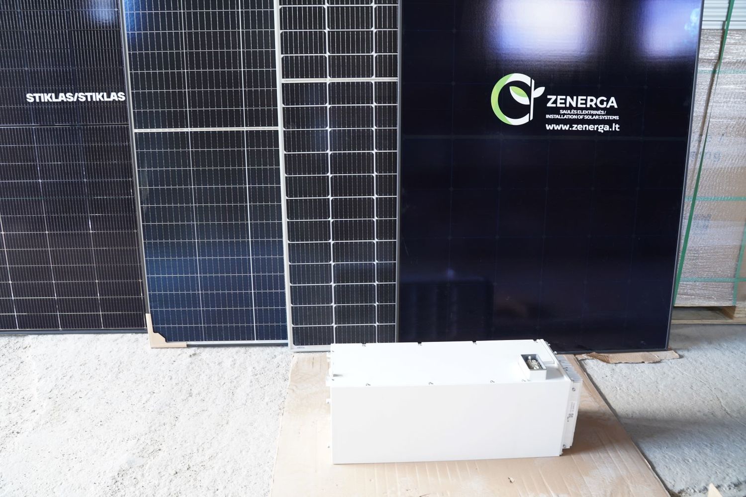 saulės elektrines moduliai Kaune