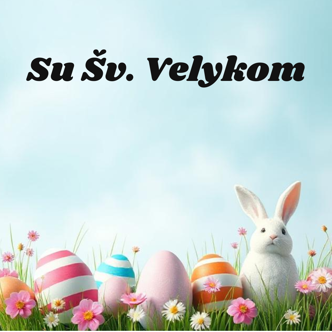 sveikinimas velykoms