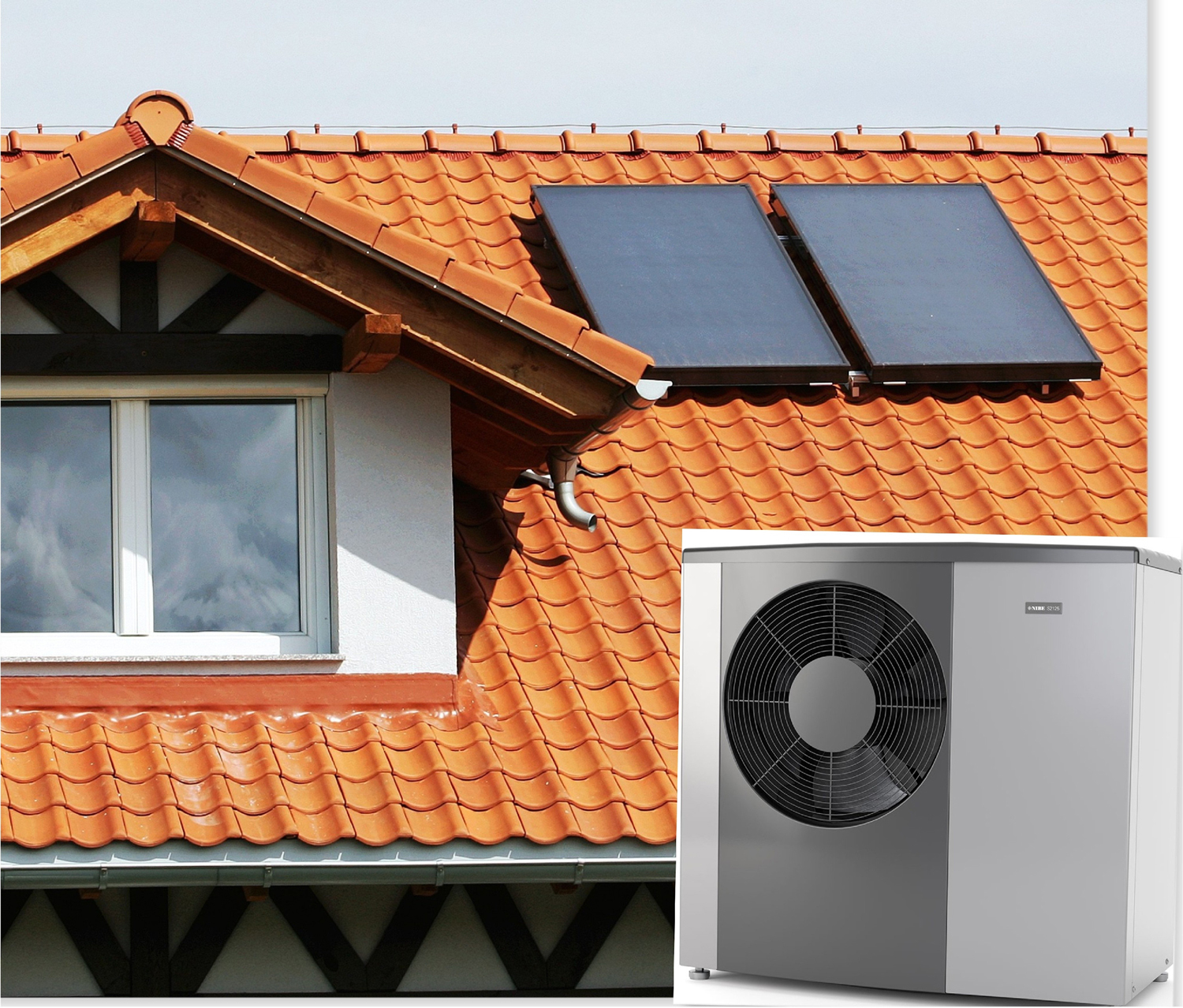 Atsinaujinančios energijos šildymo sistema