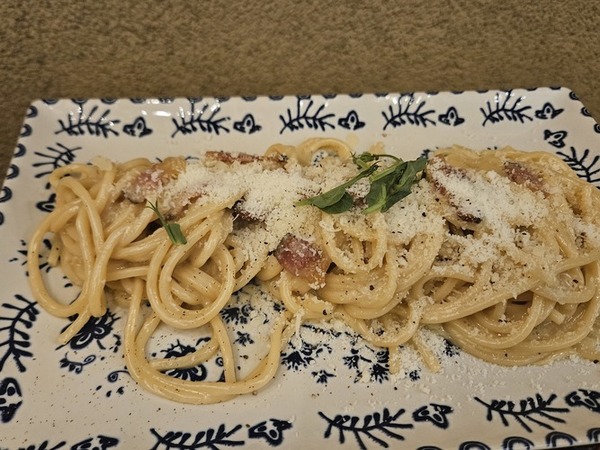 carbonara makaronai