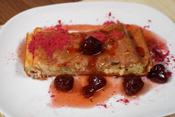 ryžių apkepas su varške