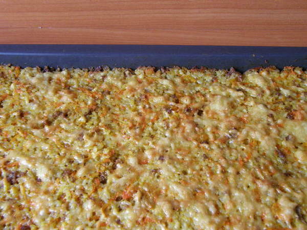 ryžių ir vištienos apkepas