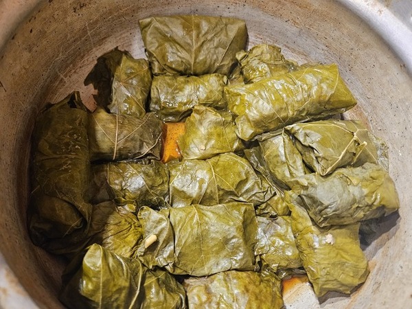 dolma receptas