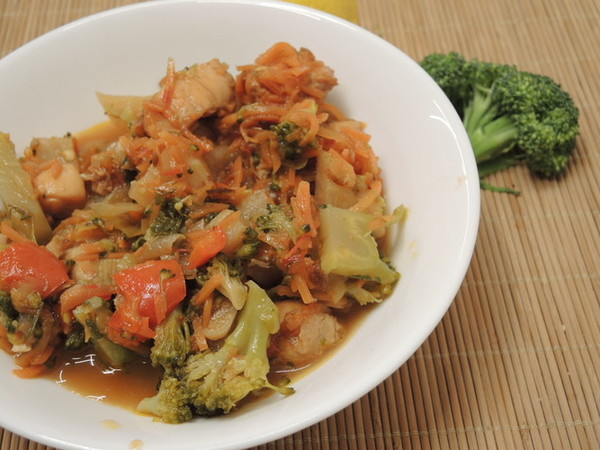 ryžių ir brokolių apkepas