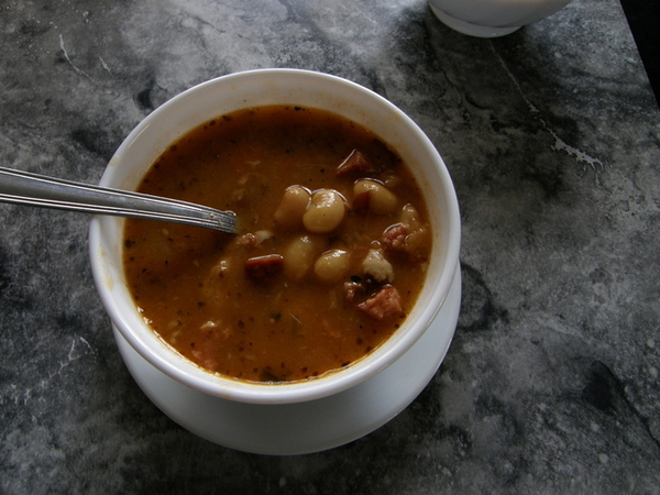 ryžių sriuba su mėsa