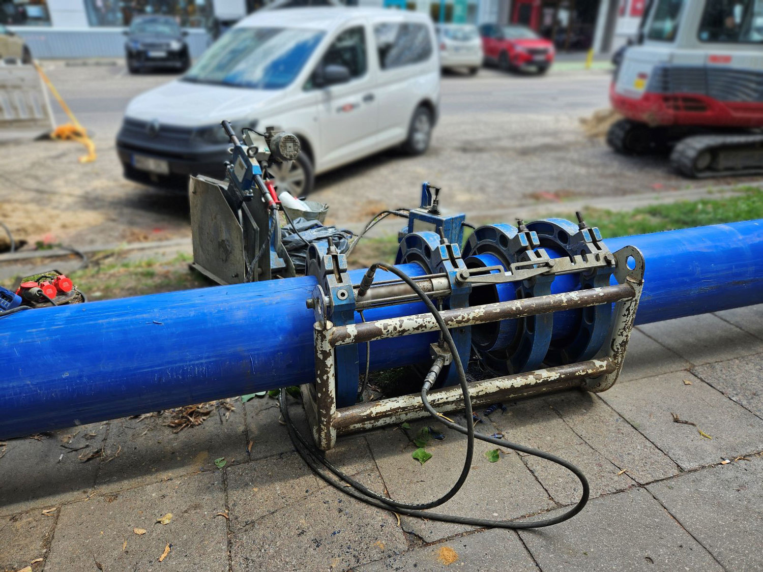 Vandentiekio įrengimo darbai