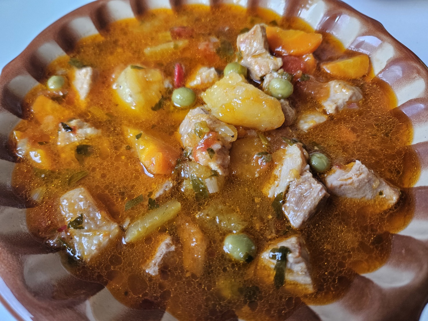 Kiaulienos faršo sriuba