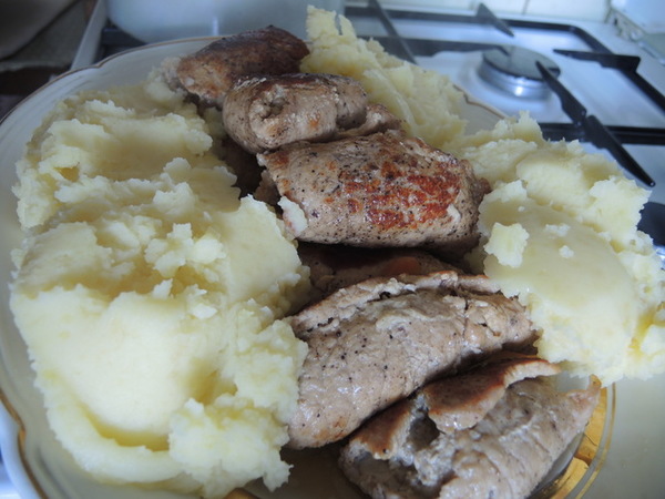 kiaulienos faršo vyniotinis