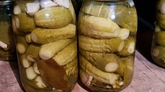 Konservuoti agurkai