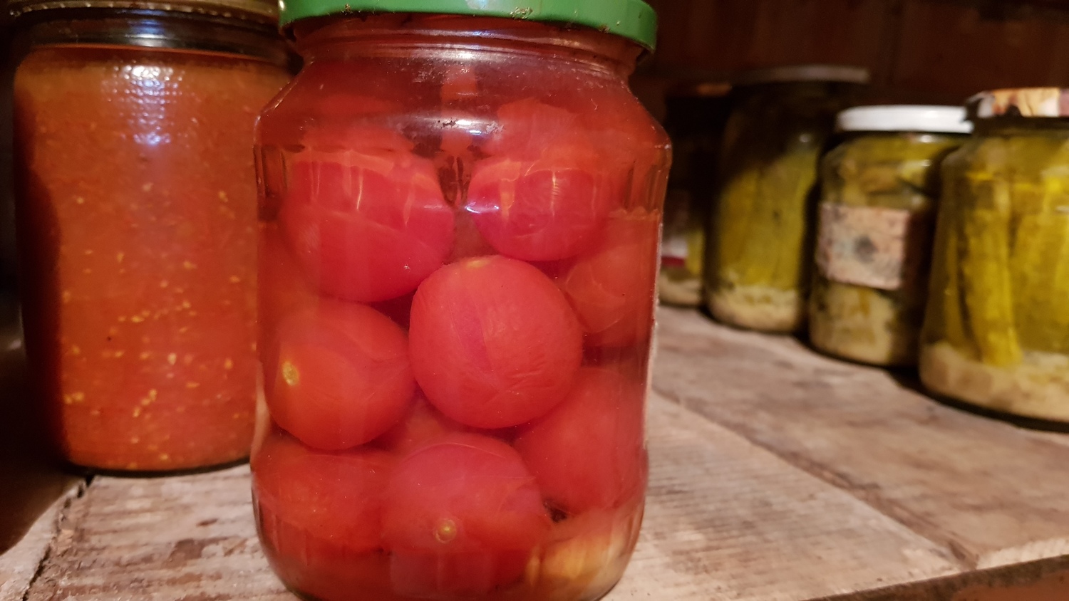 Rauginti pomidorai žiemai