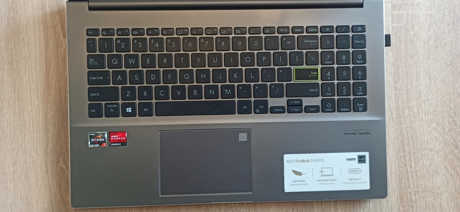 Nešiojimų kompiuterių klaviatūra