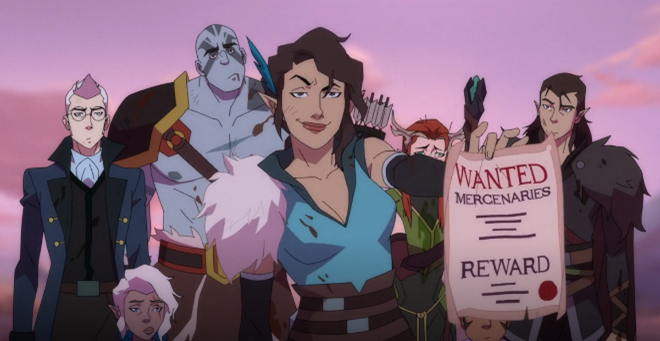 Serialas Legenda apie Vox Machina - The Legend of Vox Machina